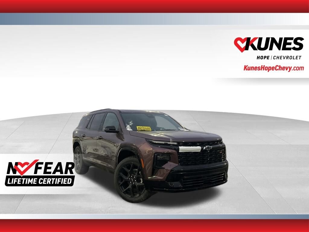 New 2026 Chevrolet Traverse RS SUV