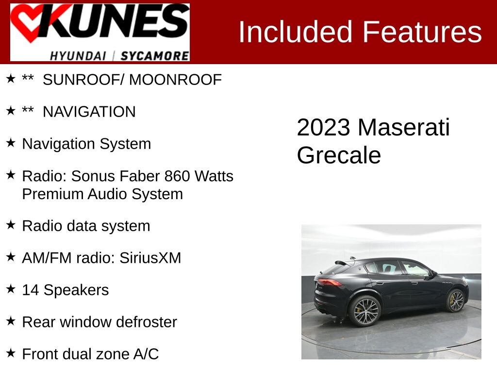 Used 2023 Maserati Grecale Modena SUV