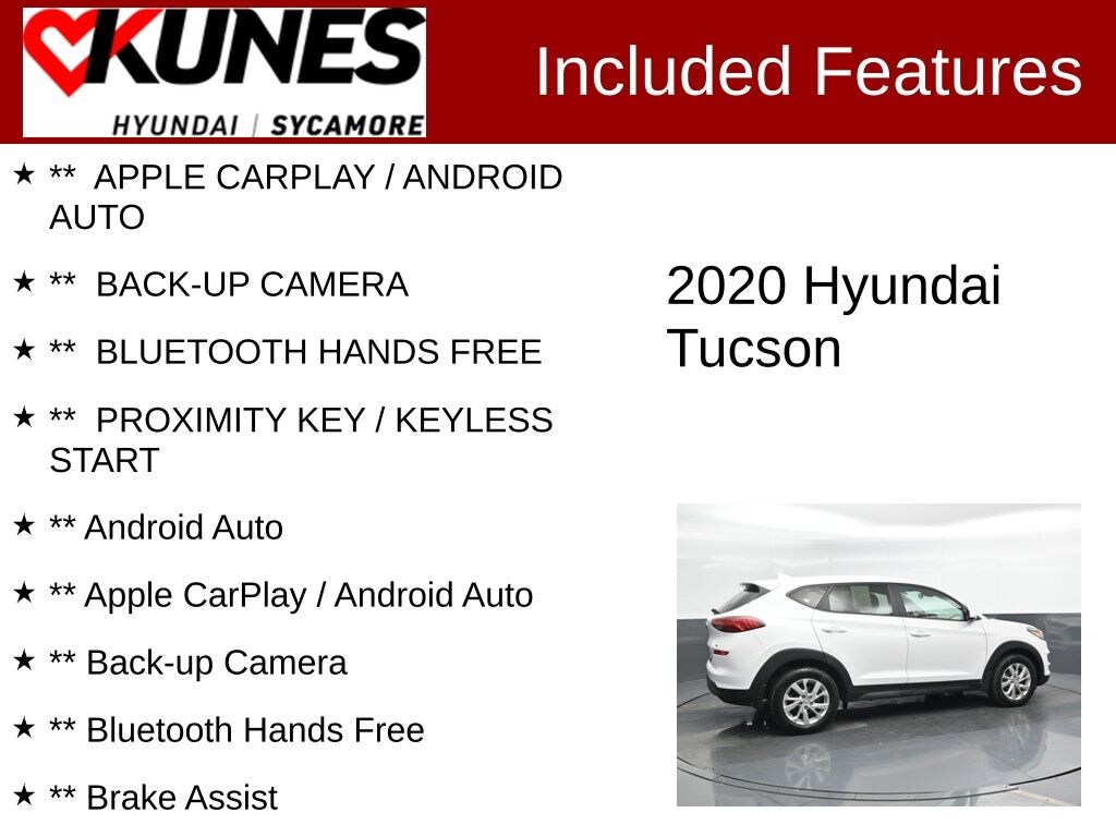 Used 2020 Hyundai Tucson SE SUV