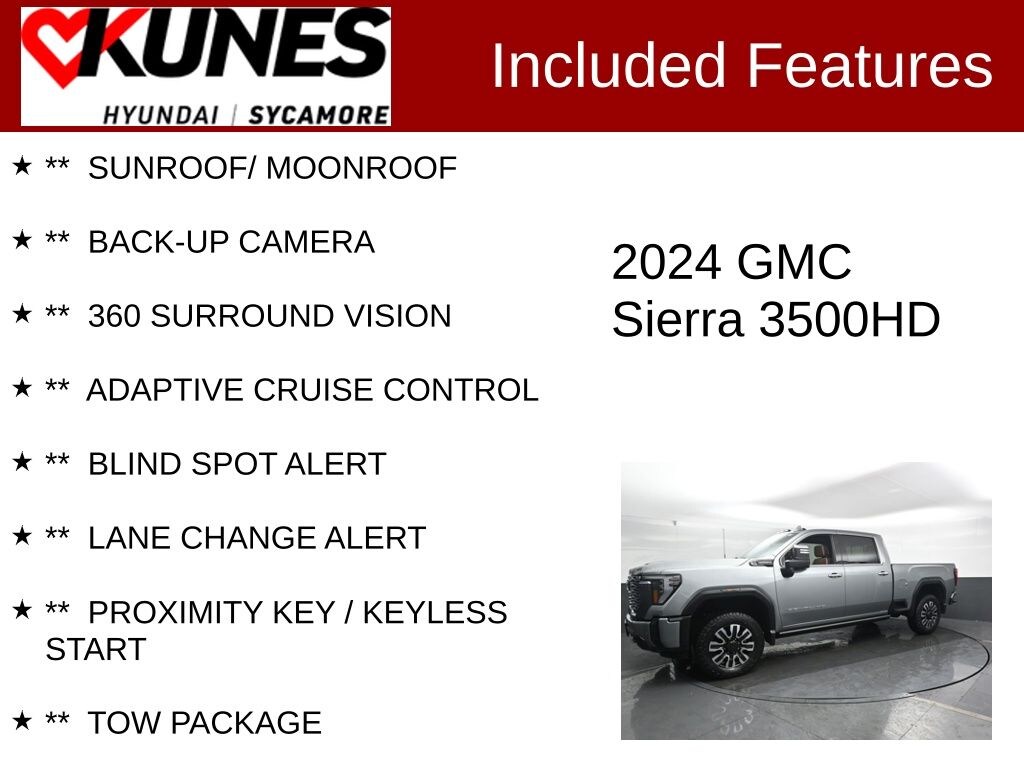 Used 2024 GMC Sierra 3500 HD Denali Ultimate Truck Crew Cab