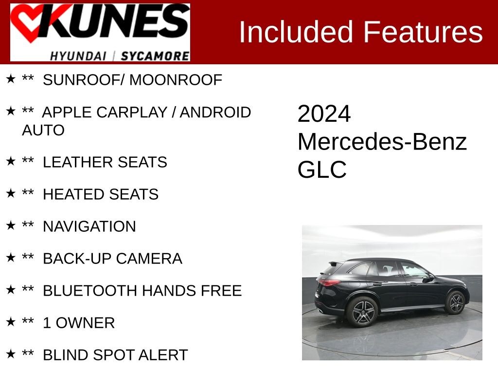 Used 2024 Mercedes-Benz GLC 300 4MATIC SUV