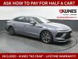 New 2026 Hyundai Sonata Hybrid Blue Sedan