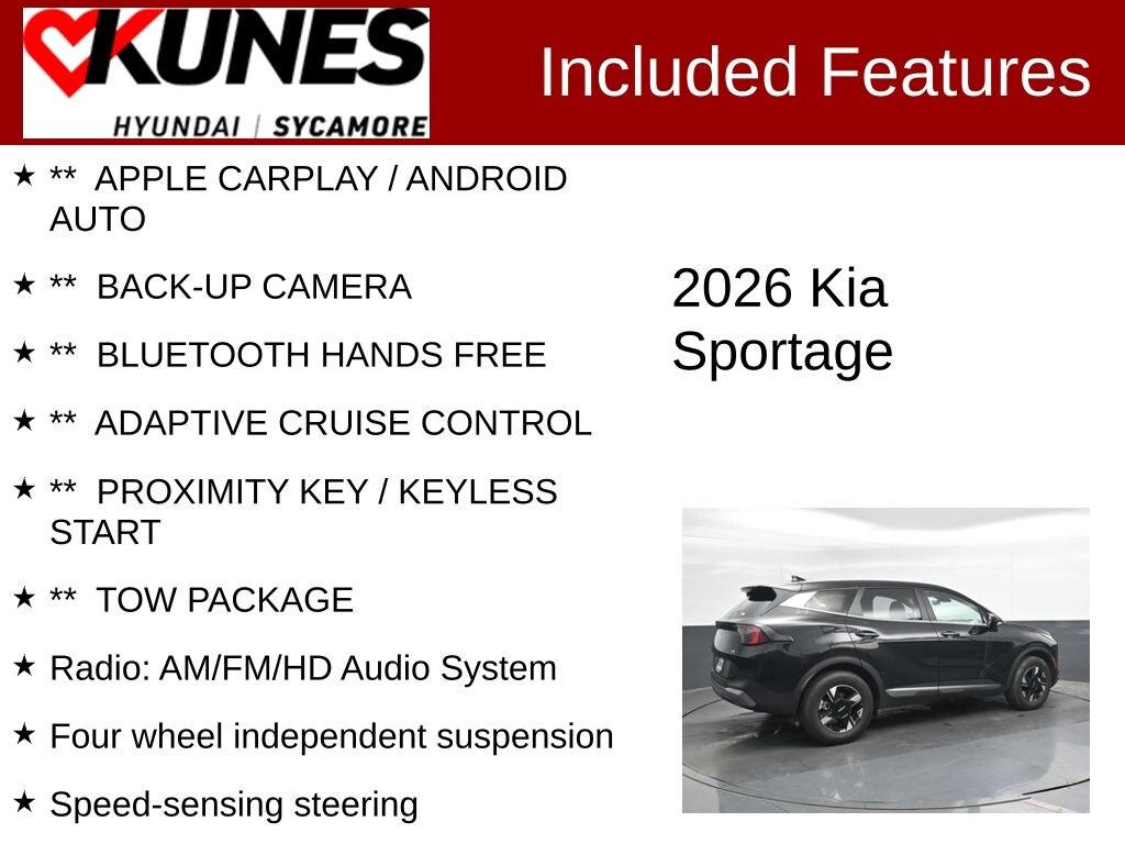 Used 2026 Kia Sportage LX SUV