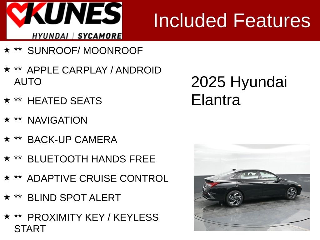 Used 2025 Hyundai Elantra Limited Sedan