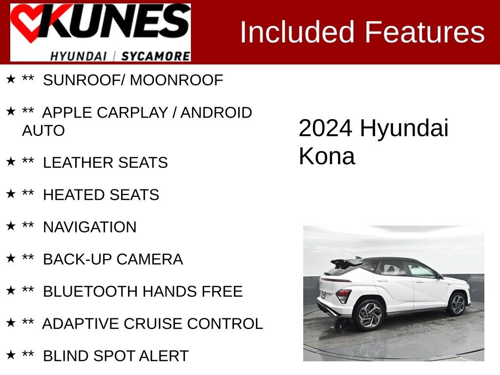 Used 2024 Hyundai Kona N Line SUV