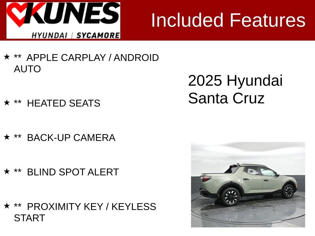 Used 2025 Hyundai Santa Cruz SEL Truck Crew Cab
