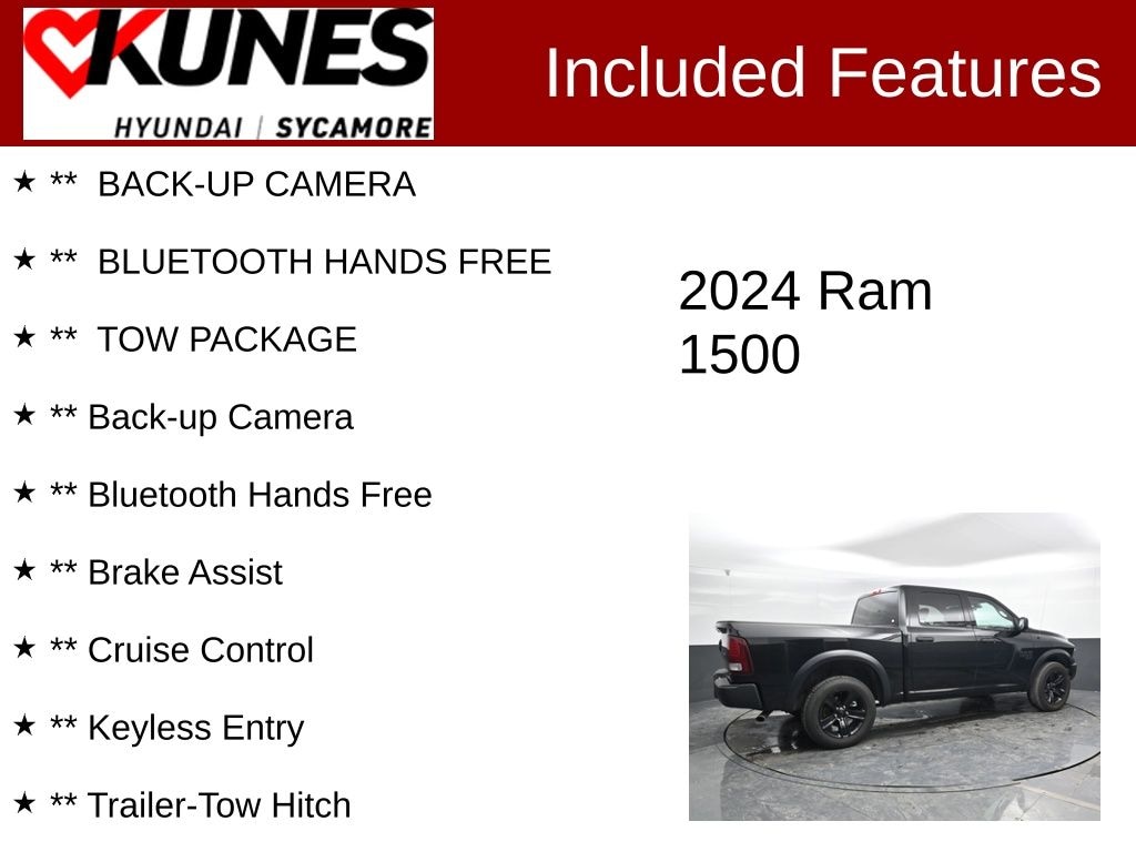 Used 2024 Ram 1500 Classic SLT Truck Crew Cab
