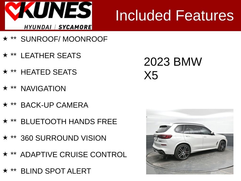 Used 2023 BMW X5 M50i SUV