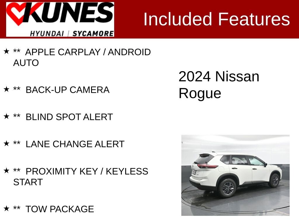 Used 2024 Nissan Rogue S SUV
