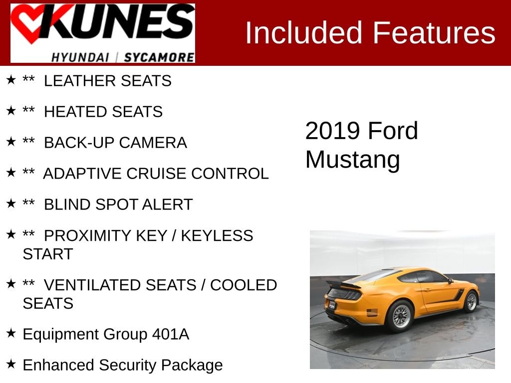 Used 2019 Ford Mustang Coupe