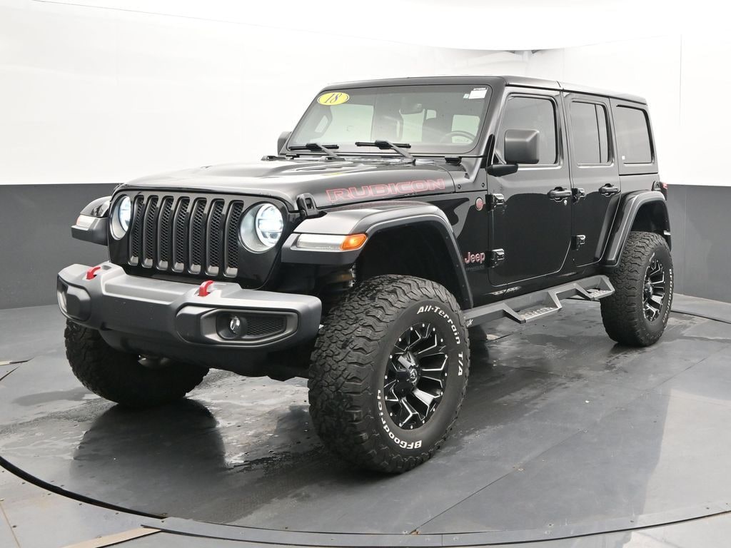 Used 2018 Jeep Wrangler Unlimited Rubicon 4x4 SUV