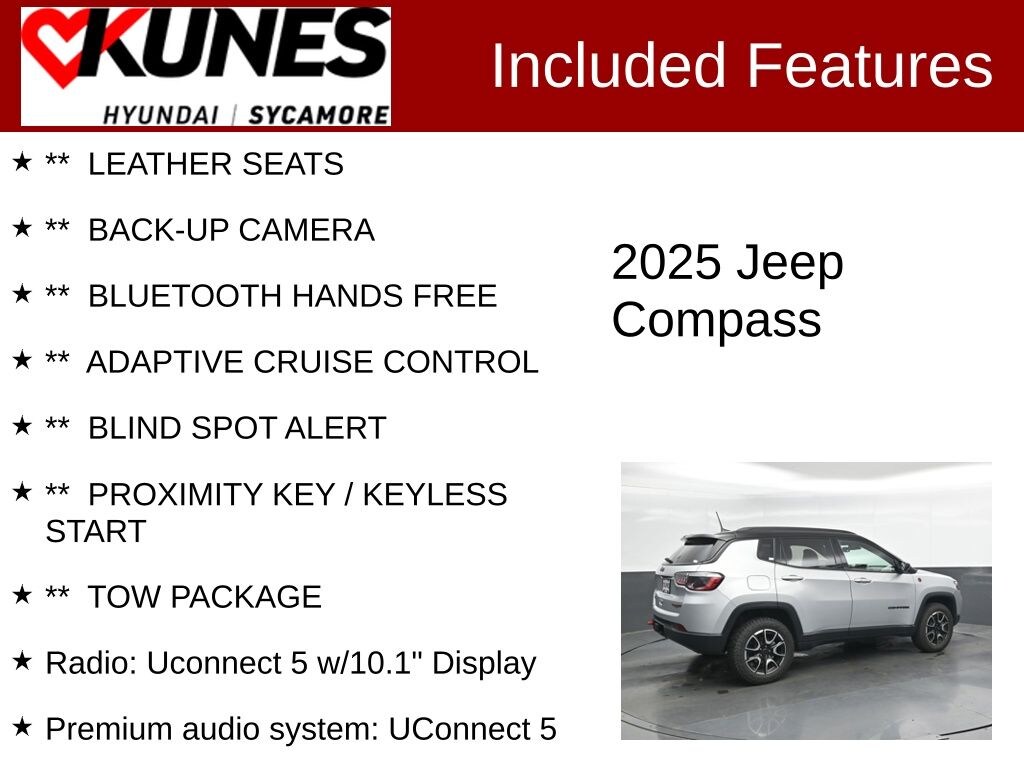 Used 2025 Jeep Compass Trailhawk SUV