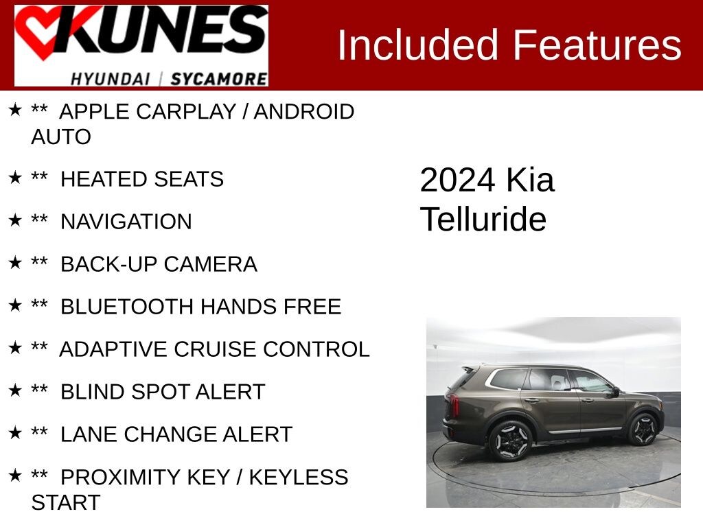 Used 2024 Kia Telluride S SUV
