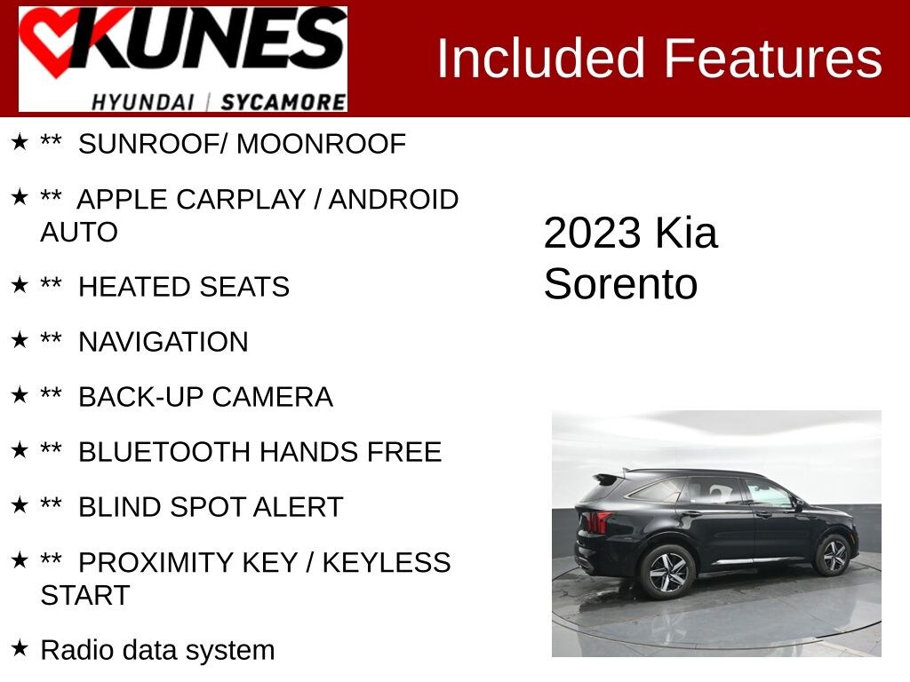 Used 2023 Kia Sorento EX SUV