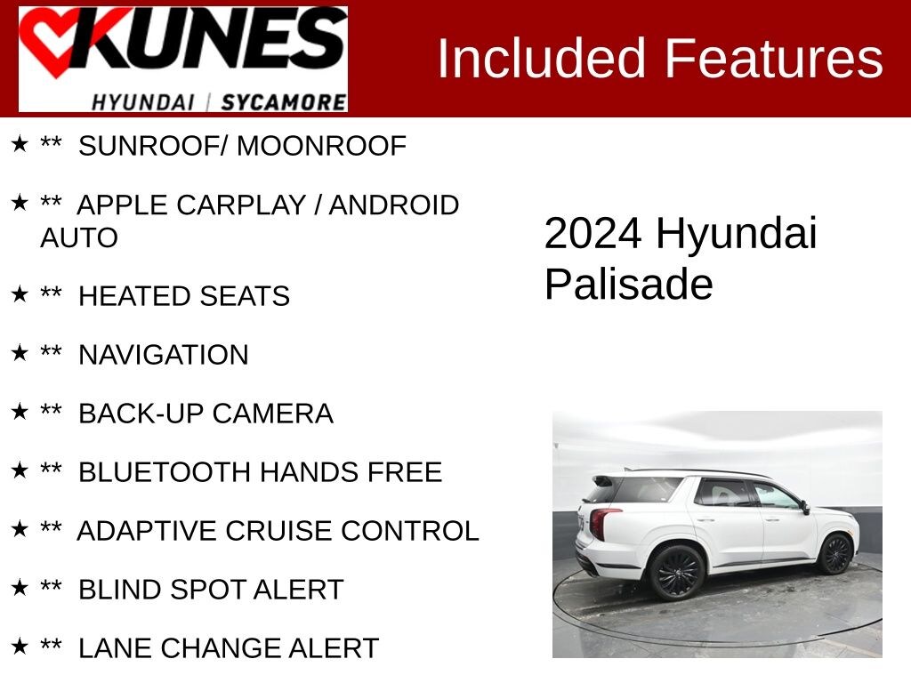 Used 2024 Hyundai Palisade Calligraphy Night Edition SUV