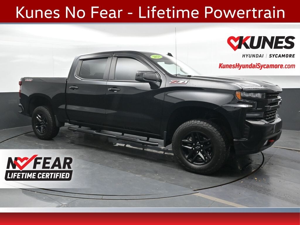 Used 2021 Chevrolet Silverado 1500 LT Trail Boss Truck Crew Cab