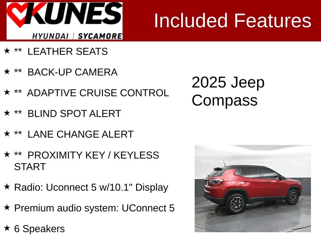 Used 2025 Jeep Compass Trailhawk SUV