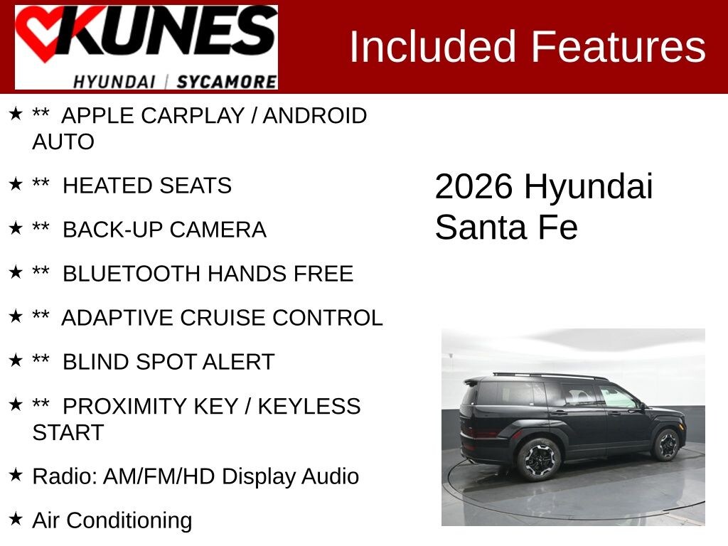 Used 2026 Hyundai Santa Fe SEL SUV