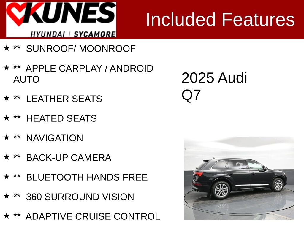 Used 2025 Audi Q7 55 Premium SUV