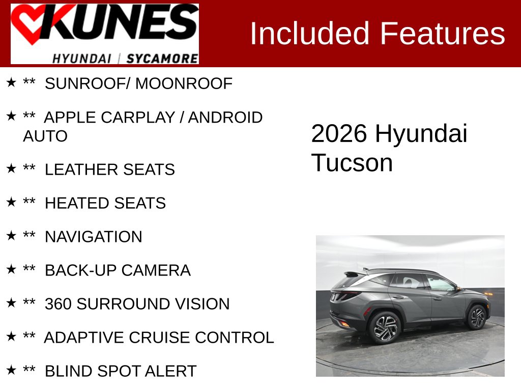 Used 2026 Hyundai Tucson Limited SUV