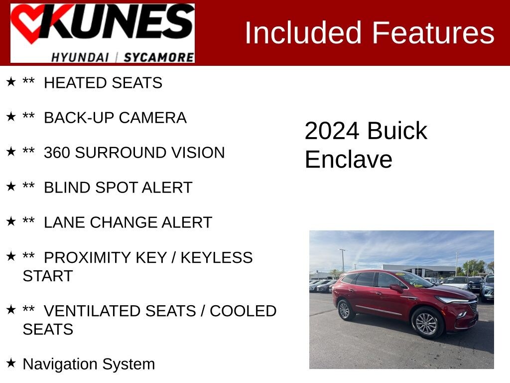 Used 2024 Buick Enclave Premium SUV