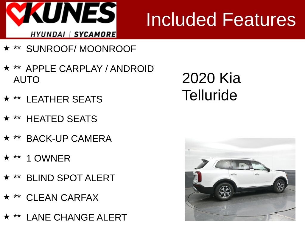 Used 2020 Kia Telluride EX SUV