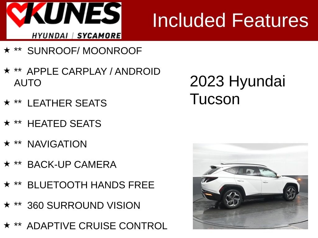 Used 2023 Hyundai Tucson Limited SUV