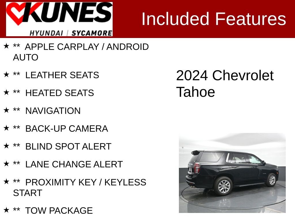 Used 2024 Chevrolet Tahoe Premier SUV