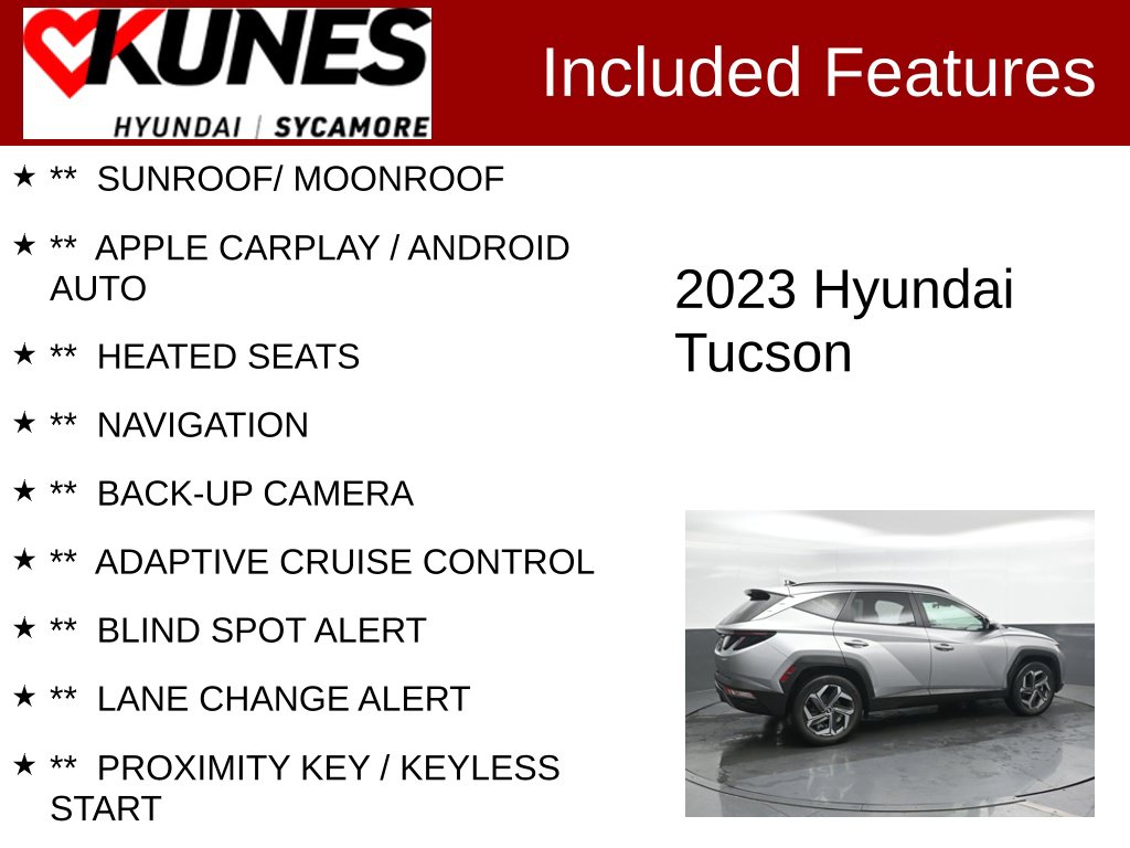 Used 2023 Hyundai Tucson Hybrid SEL Convenience SUV