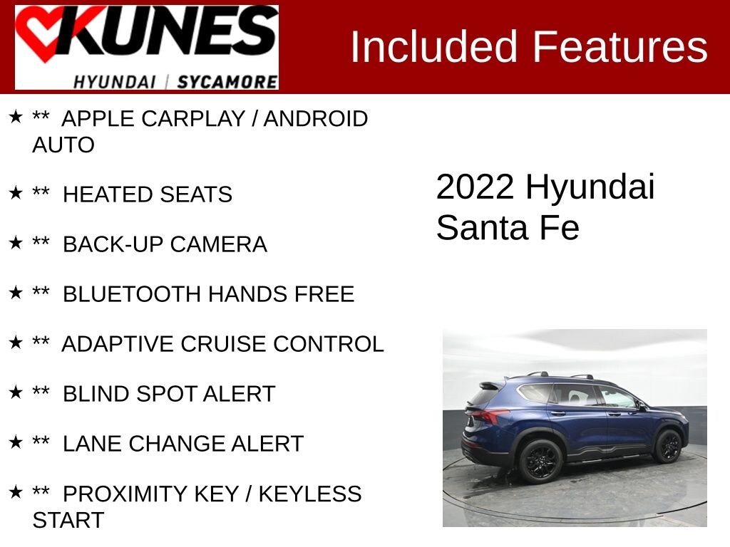 Used 2022 Hyundai Santa Fe XRT SUV