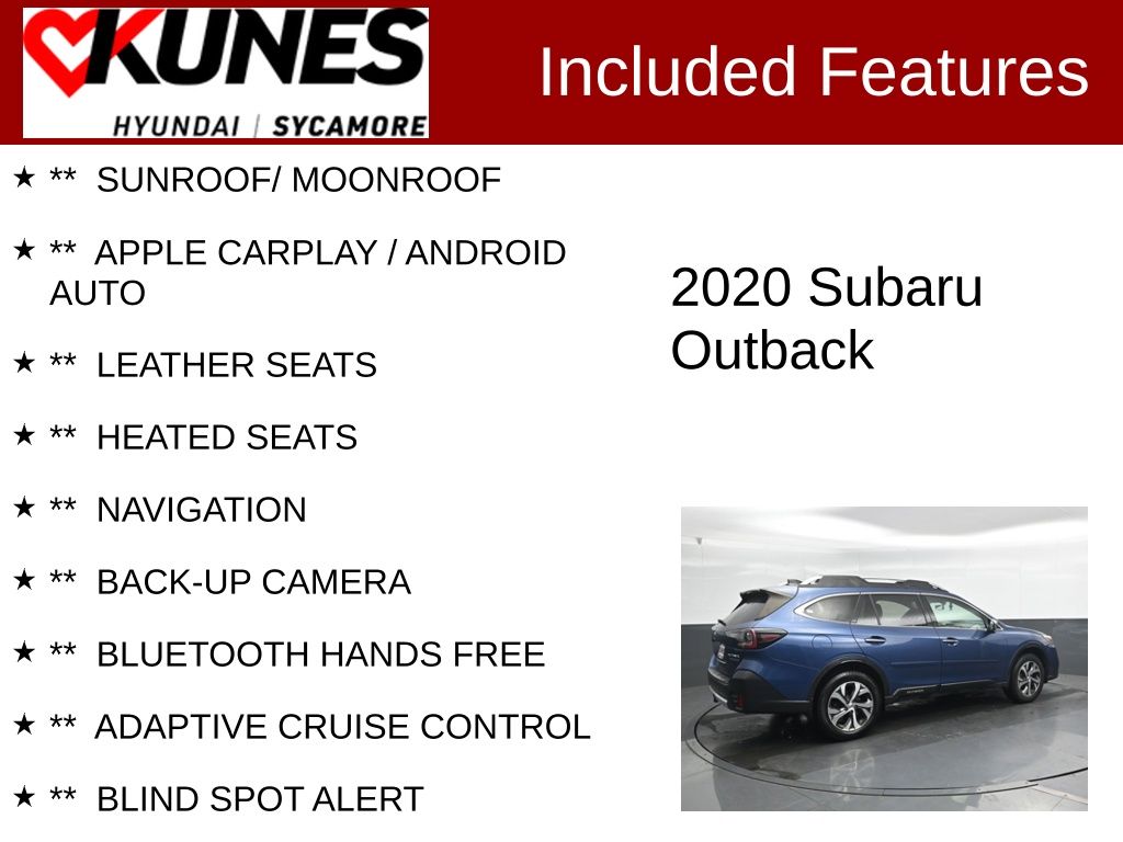 Used 2020 Subaru Outback Touring XT SUV