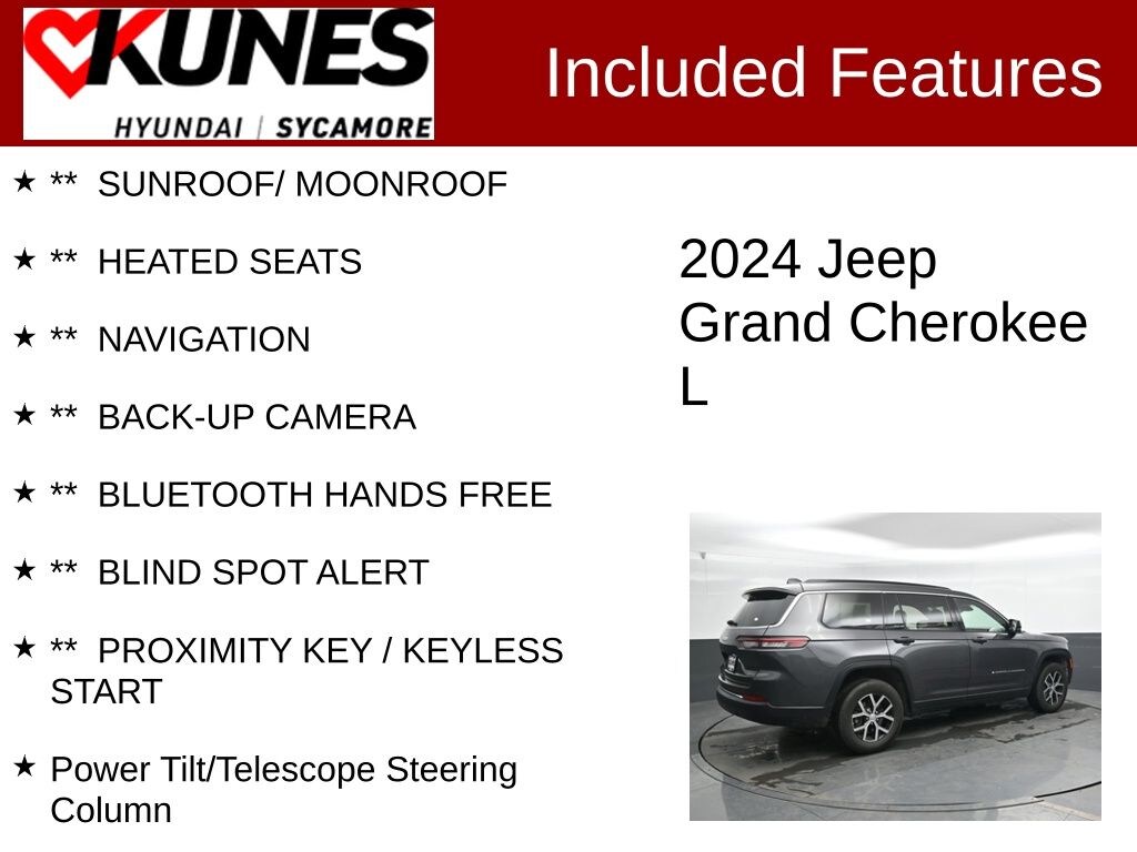 Used 2024 Jeep Grand Cherokee L Limited SUV