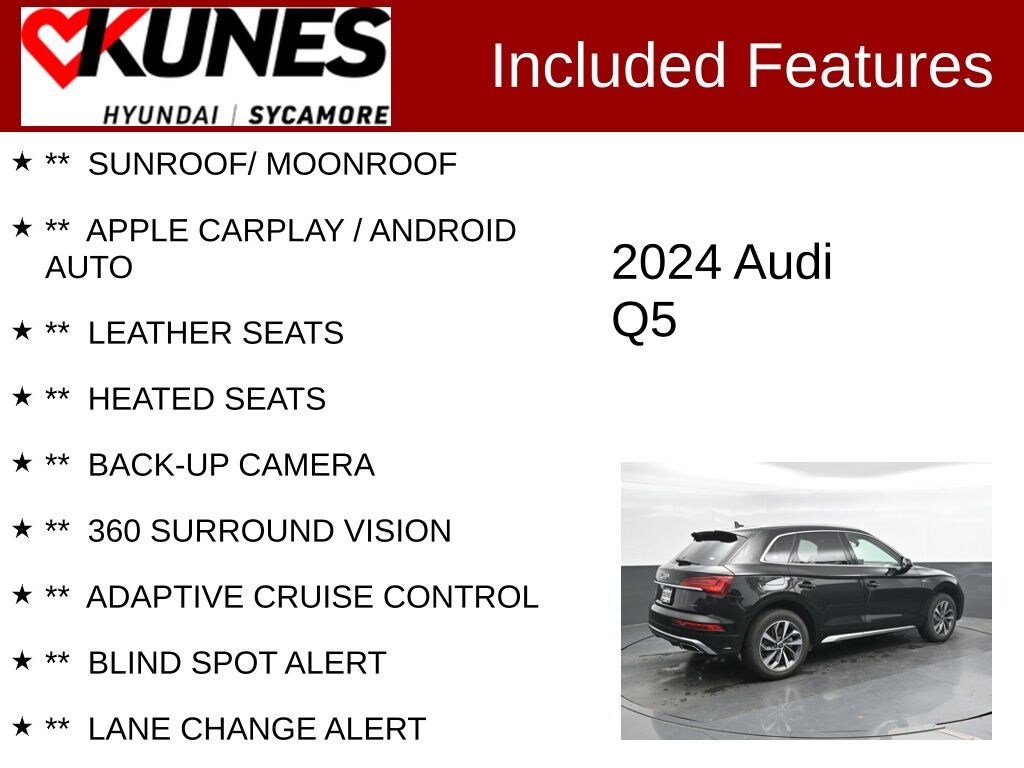 Used 2024 Audi Q5 45 S line Premium SUV
