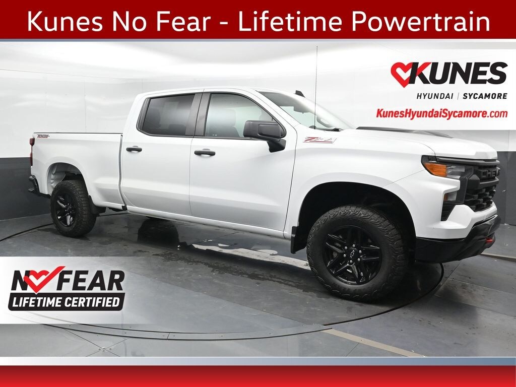 Used 2023 Chevrolet Silverado 1500 Custom Trail Boss Truck Crew Cab