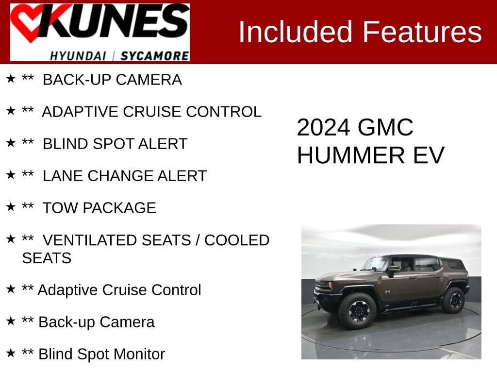 Used 2024 GMC HUMMER EV SUV 3X SUV