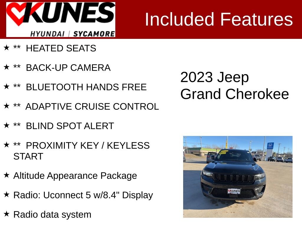 Used 2023 Jeep Grand Cherokee Laredo SUV