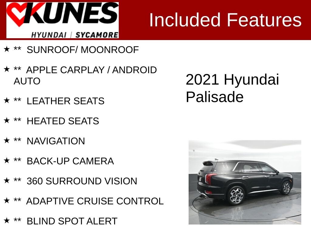 Used 2021 Hyundai Palisade Calligraphy SUV