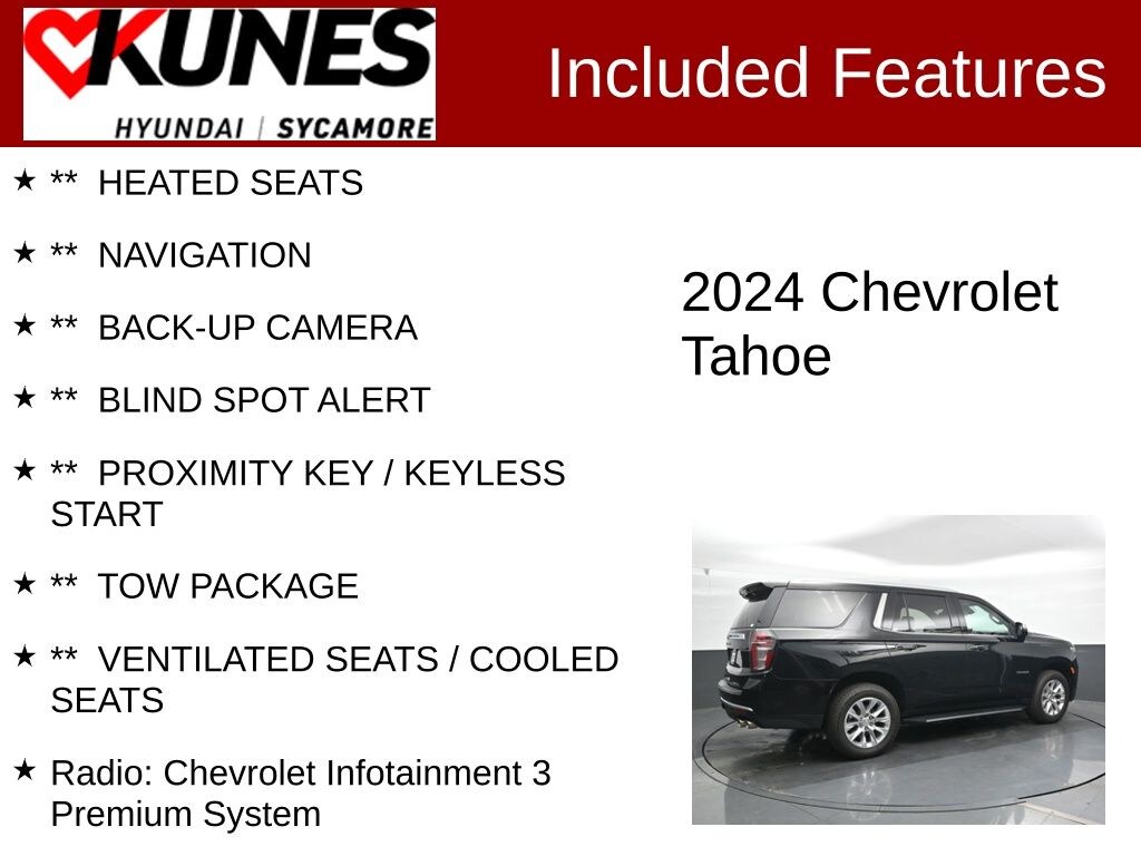 Used 2024 Chevrolet Tahoe Premier SUV