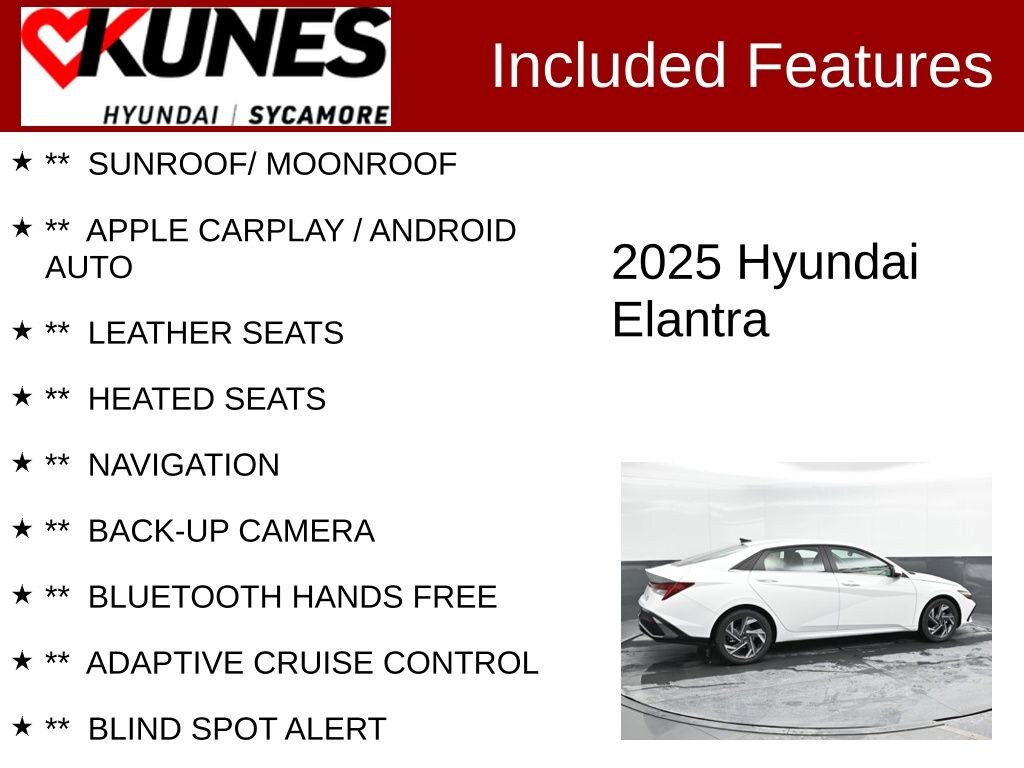 Used 2025 Hyundai Elantra Hybrid Limited Sedan