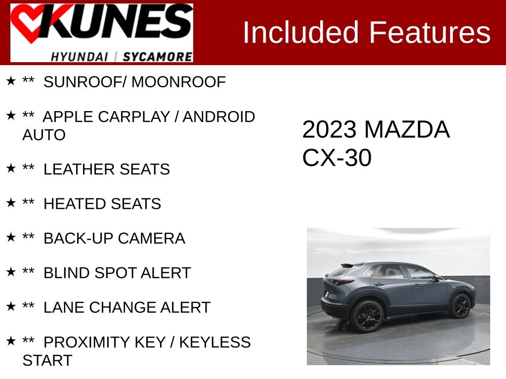 Used 2023 Mazda CX-30 2.5 S Carbon Edition SUV