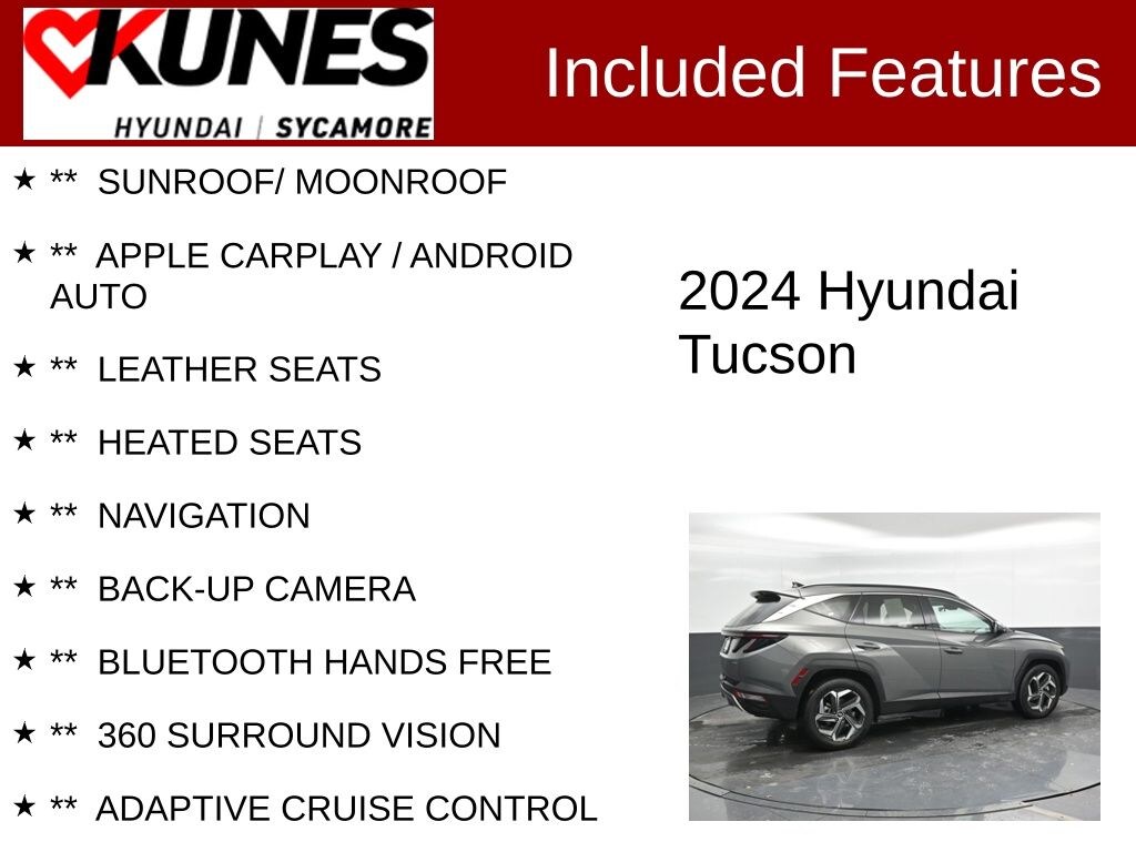 Used 2024 Hyundai Tucson Limited SUV