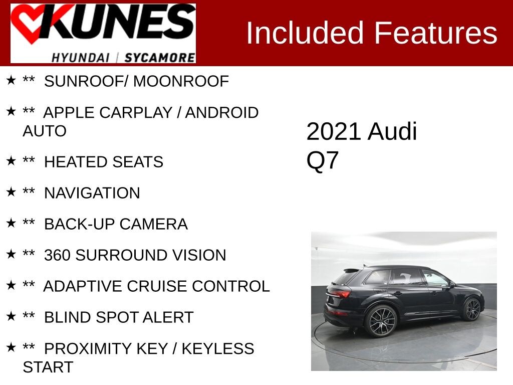 Used 2021 Audi Q7 55 Premium SUV