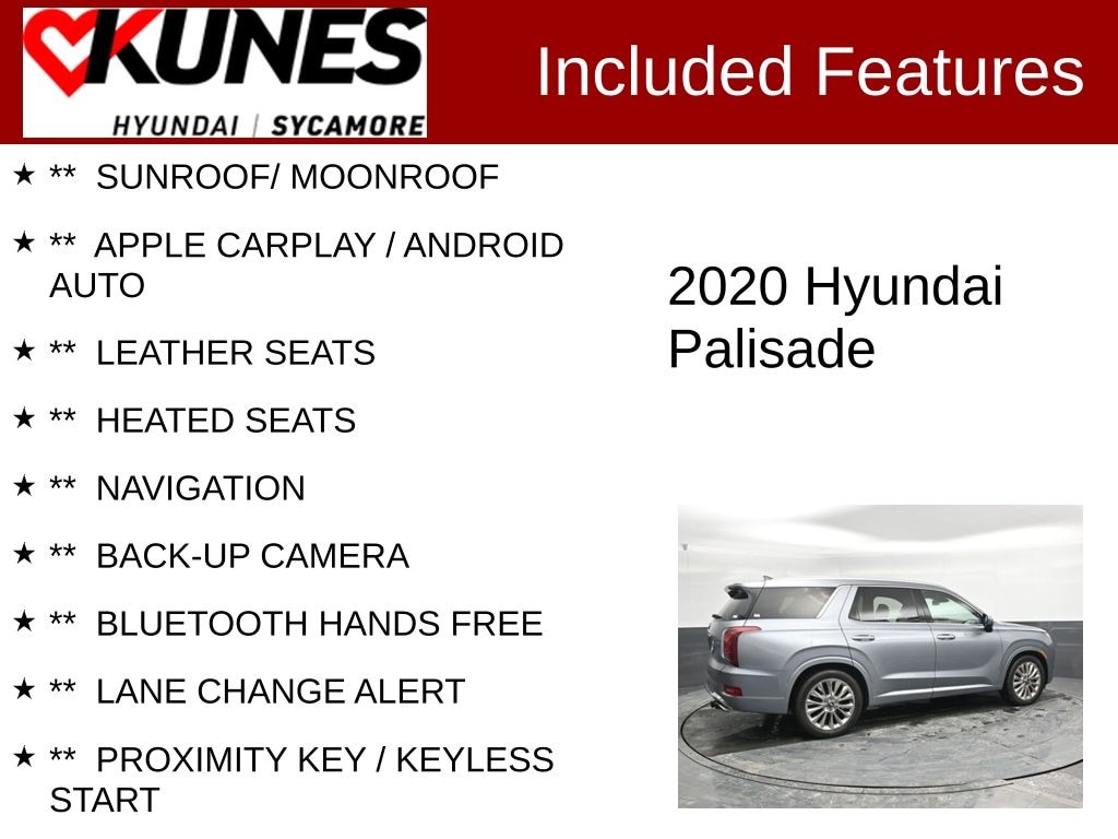 Used 2020 Hyundai Palisade Limited SUV