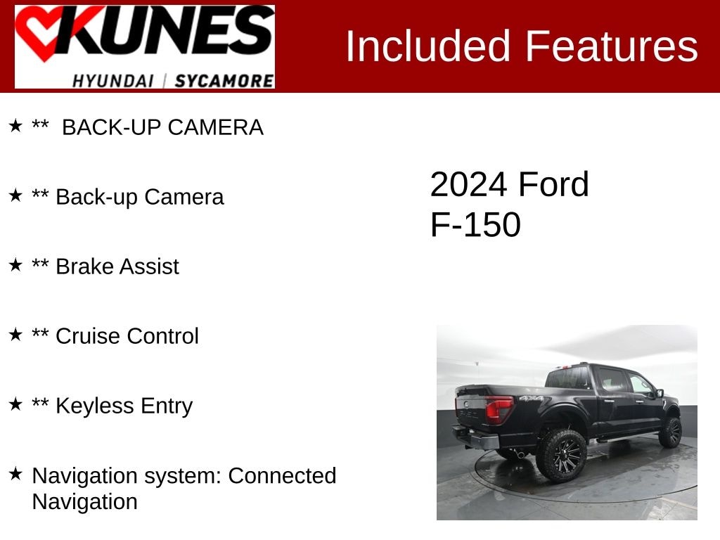 Used 2024 Ford F-150 XLT Truck SuperCrew Cab