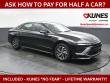New 2026 Hyundai Sonata Hybrid Blue Sedan