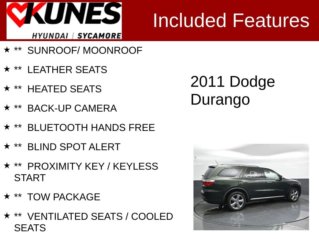 Used 2011 Dodge Durango Citadel SUV