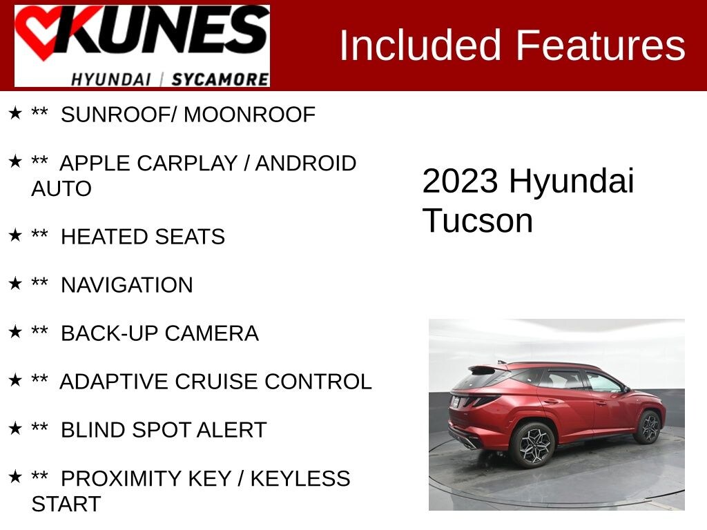 Used 2023 Hyundai Tucson N Line SUV