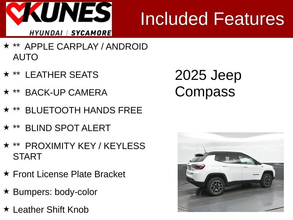Used 2025 Jeep Compass Trailhawk SUV