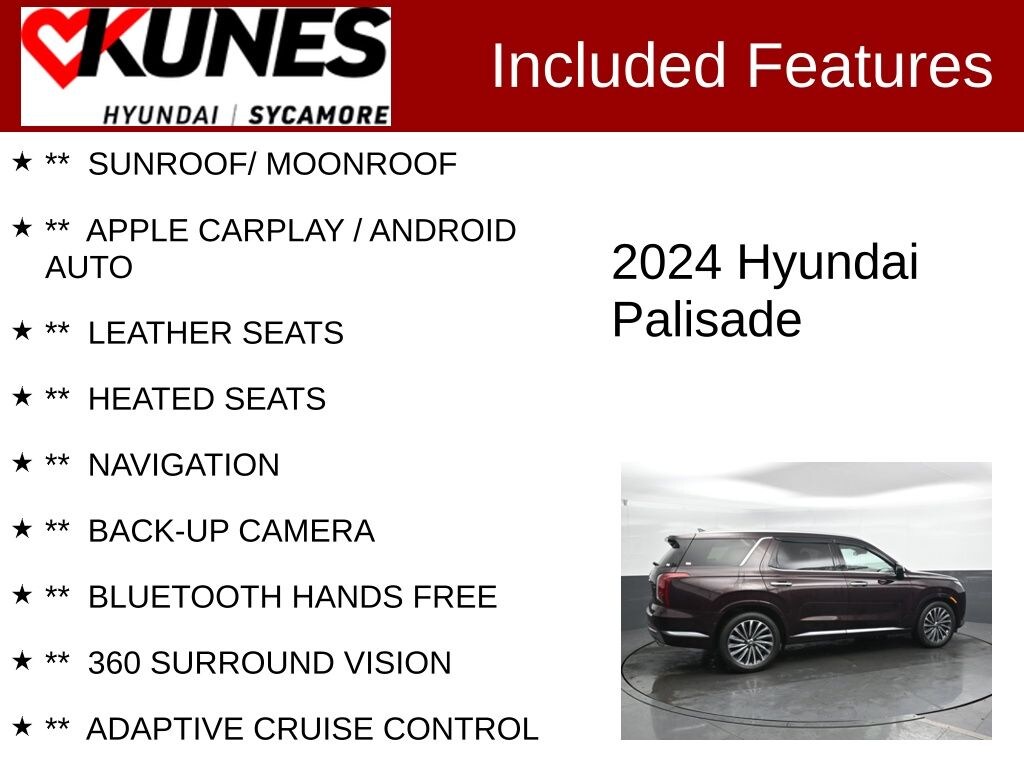Used 2024 Hyundai Palisade Calligraphy SUV