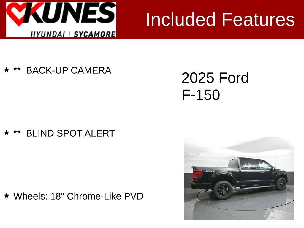 Used 2025 Ford F-150 XLT Truck SuperCrew Cab